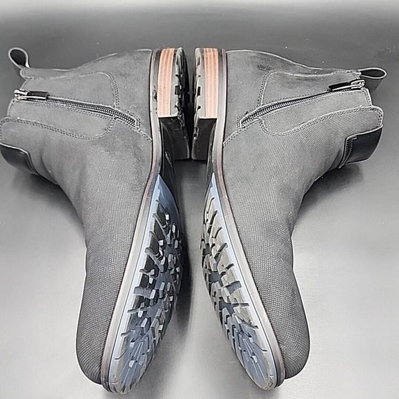 Stacy Adams Oakhurst Boots Chukka Style 21441-001 Size 11 Memory Foam Black - Picture 6 of 11